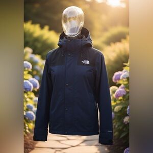 The North Face Hooded Jacket – Blue | Small